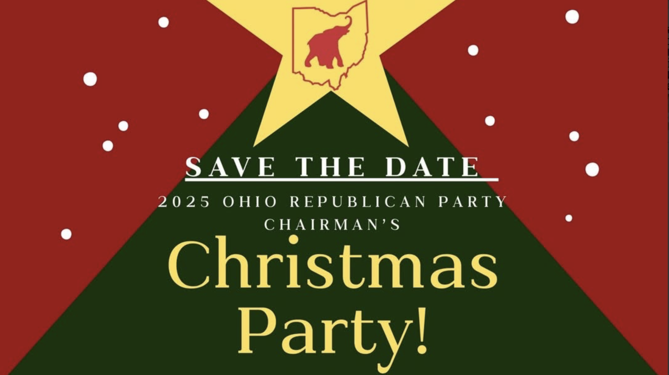 2025 OHIO REPUBLICAN PARTY CHAIRMAN'S Christmas Party!